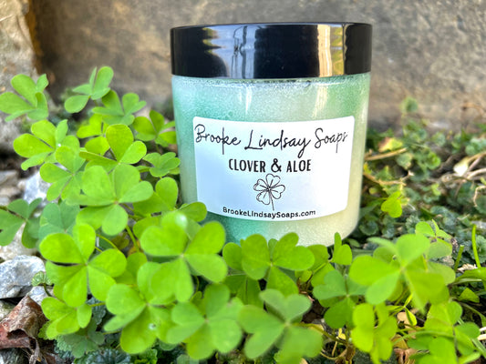 Clover & Aloe Sugar Scrub 🍀